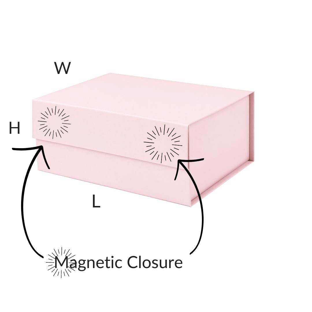 Sample  - Powder Pink A5 Deep Magnetic Gift Box