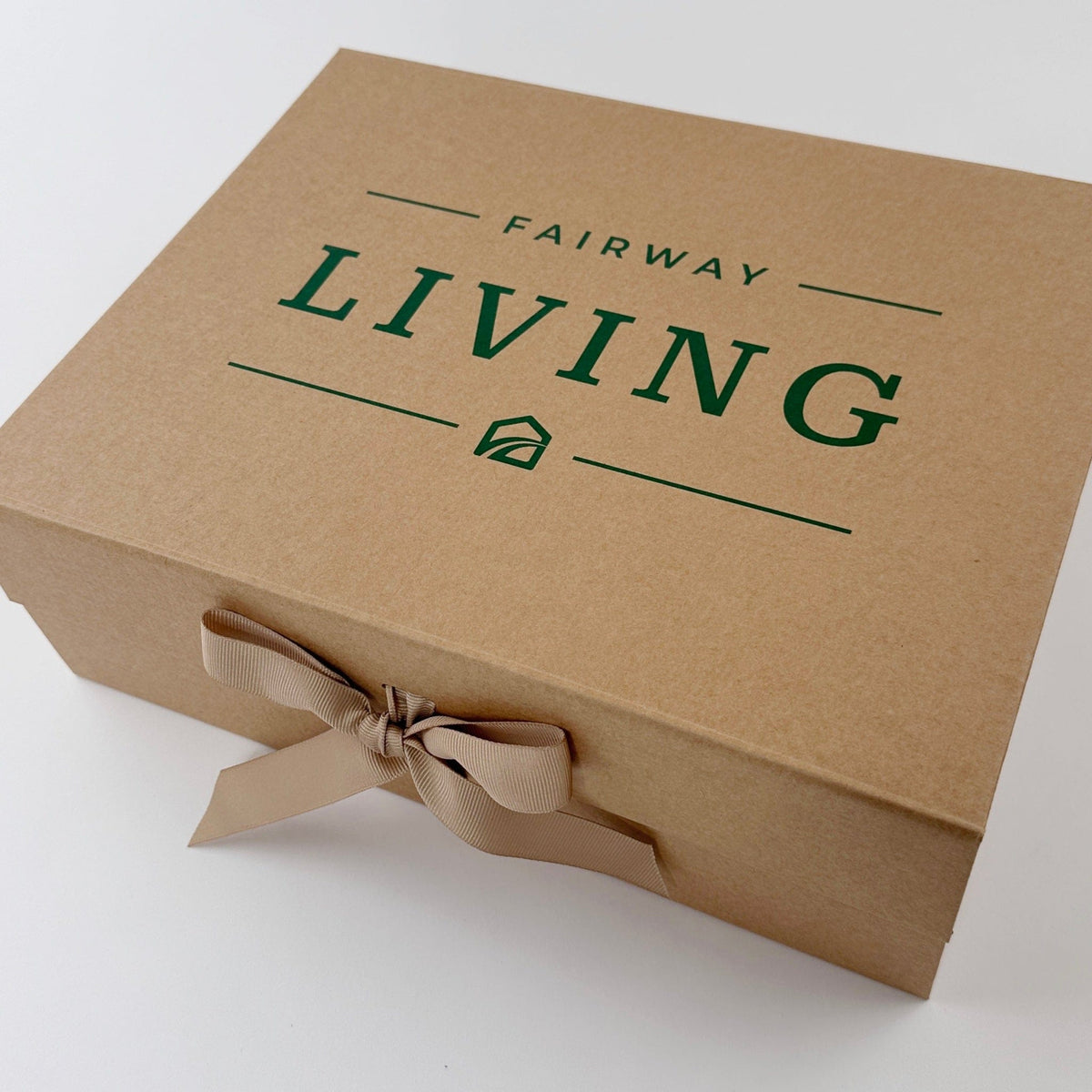 Natural Kraft Large Square Magnetic Gift Boxes
