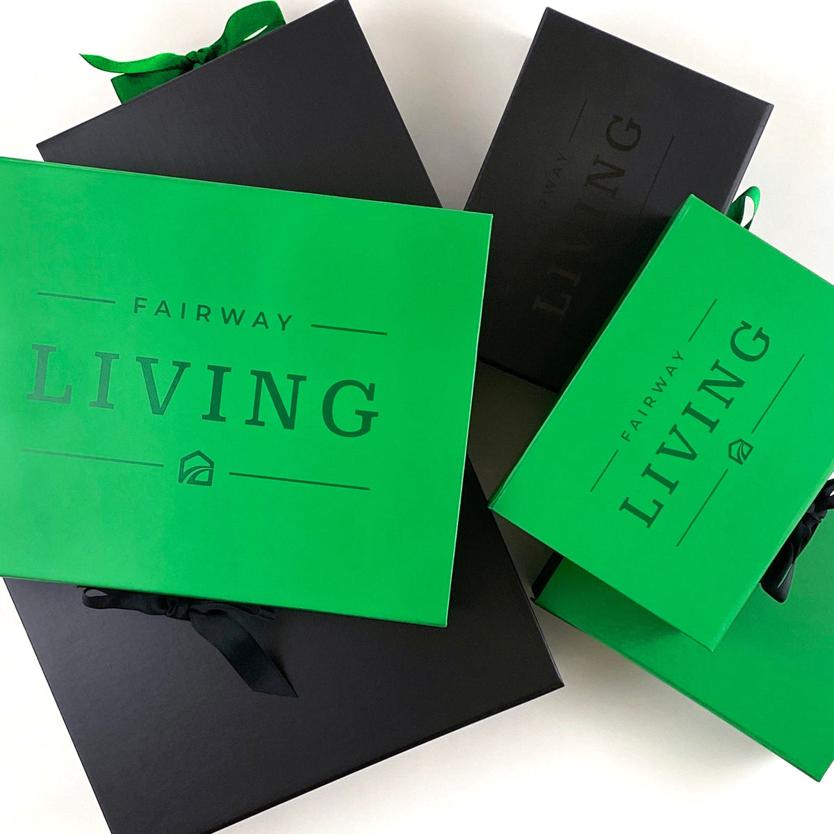 Green A5 Deep Magnetic Gift Boxes