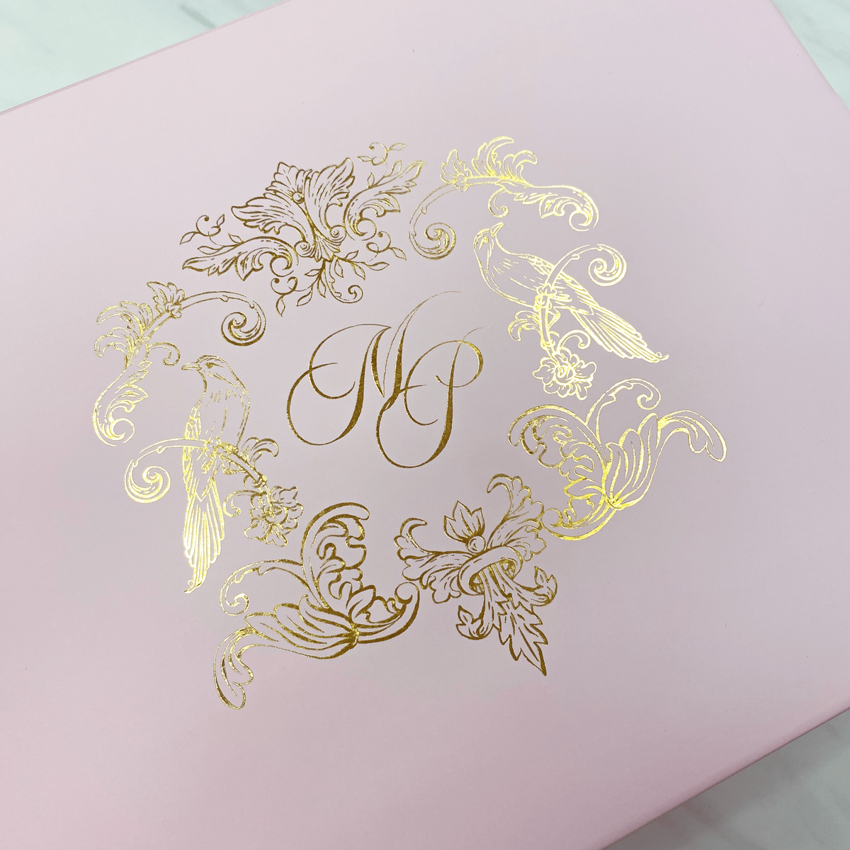 Sample  - Powder Pink A5 Deep Magnetic Gift Box