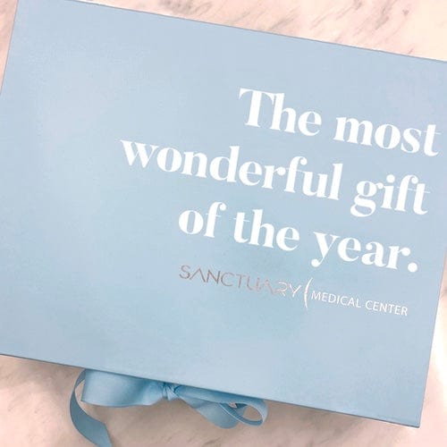 Powder Blue A5 Magnetic Gift Boxes With Changeable Ribbon