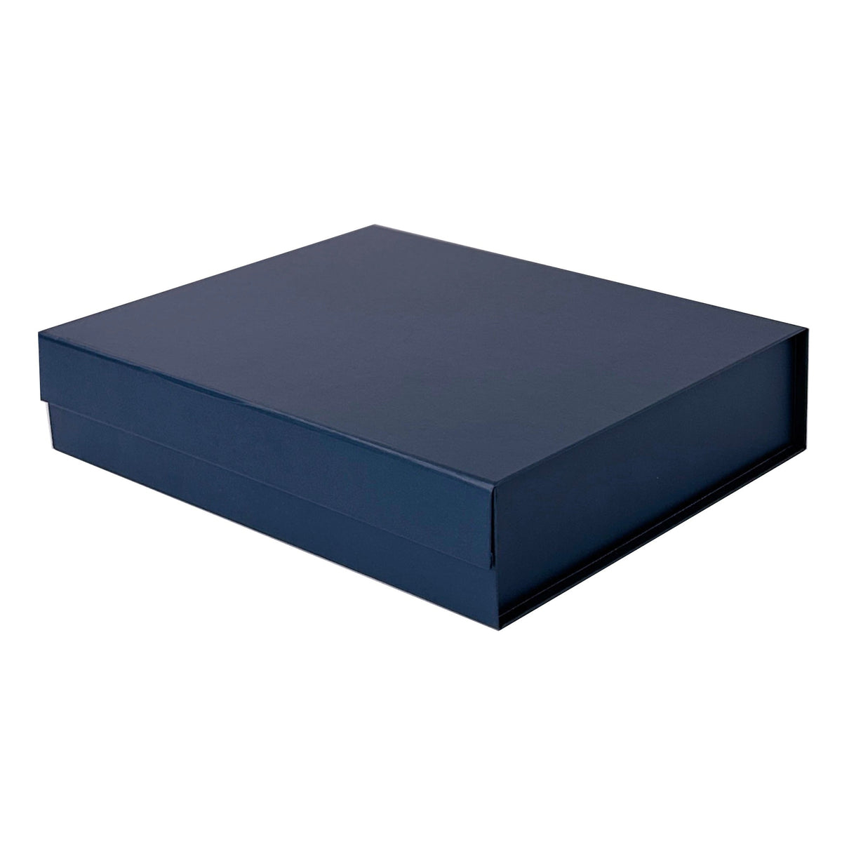 Sample - Navy Blue A4 Shallow Magnetic Gift Box
