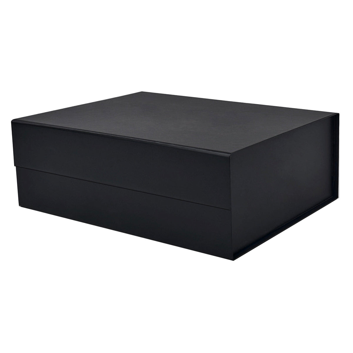 black gift box closed