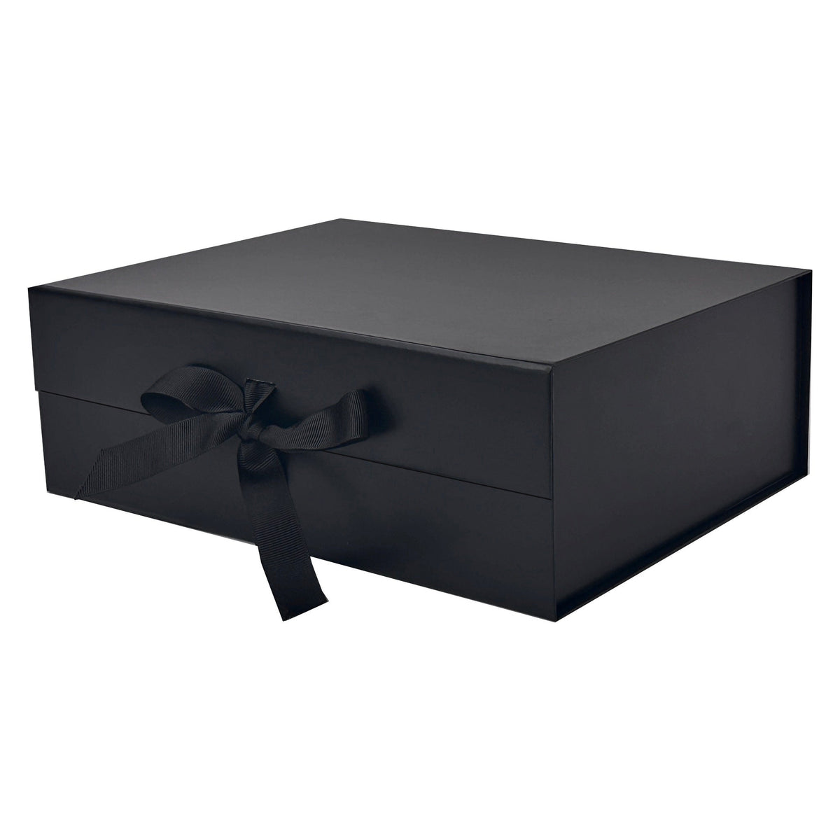 Sample - Black A4 Deep Magnetic Gift Box With Changeable Ribbon