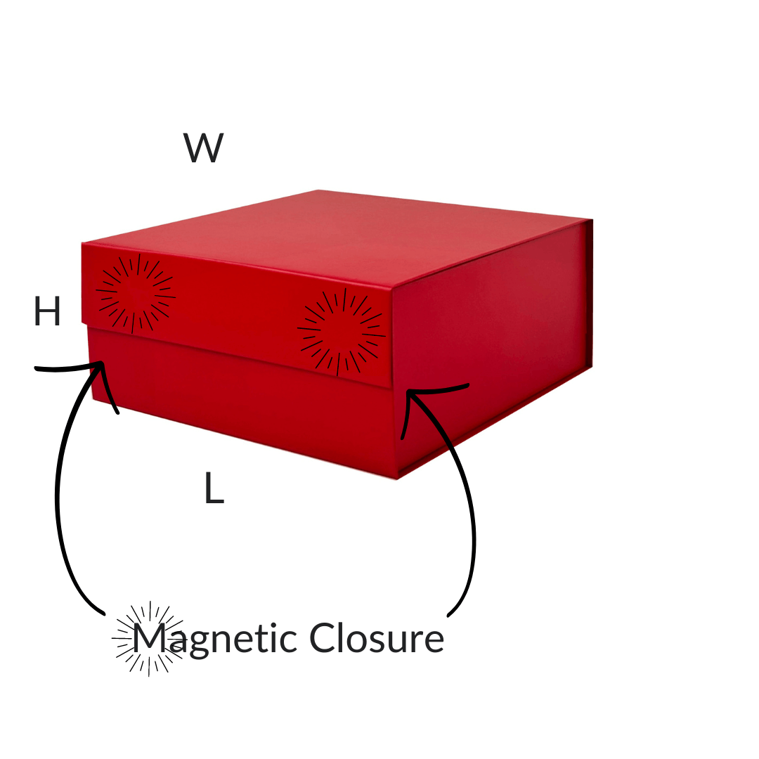 The Agency - Medium Square - Red