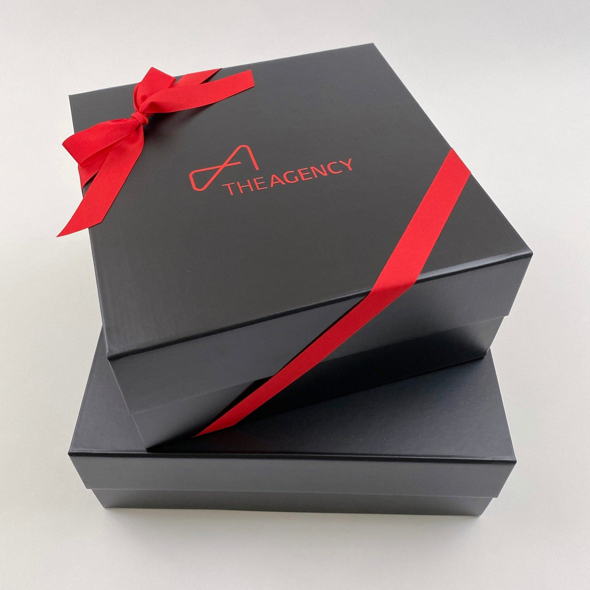 Black Medium Square Magnetic Gift Boxes