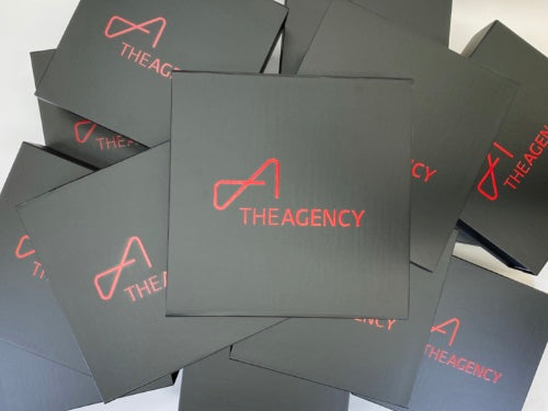 Custom printed magnetic gift boxes - The Agency