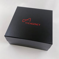 The Agency - Medium Square - Black
