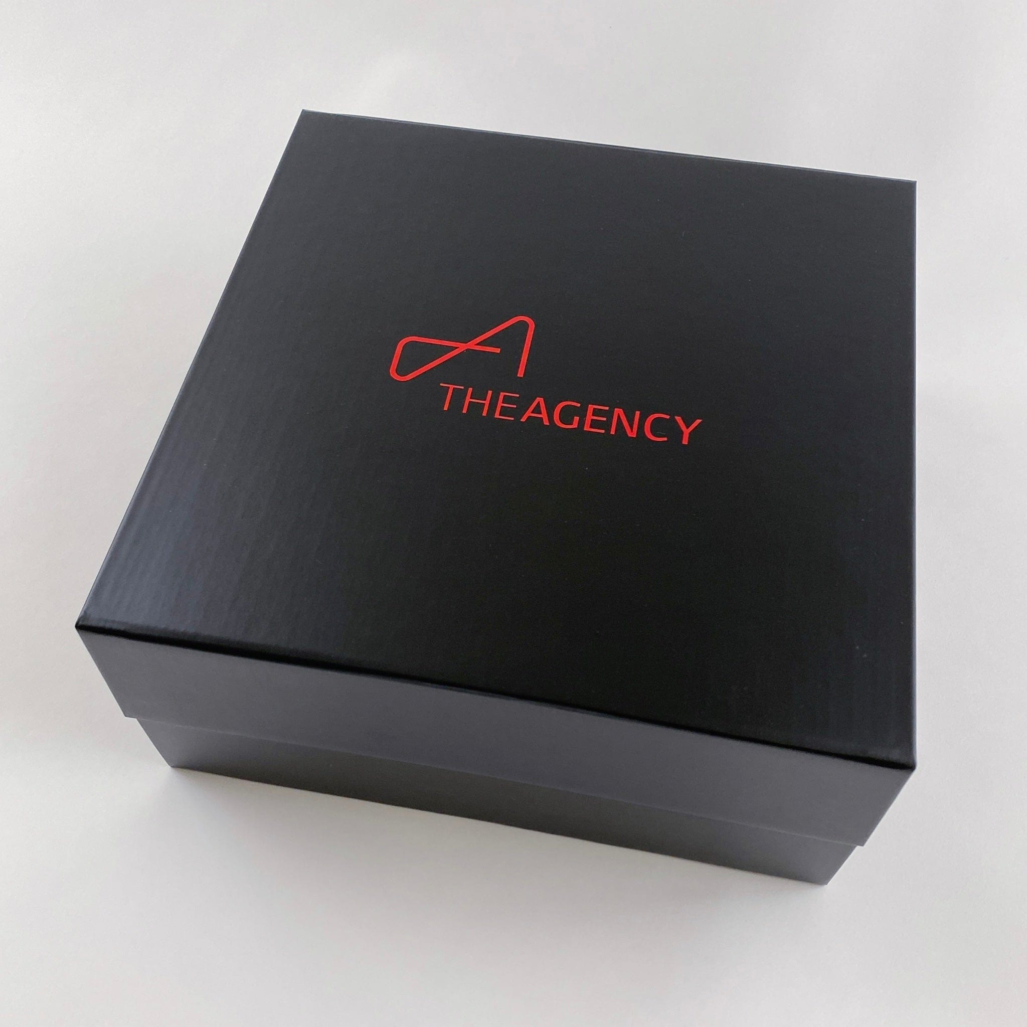The Agency - Medium Square - Black