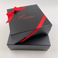 The Agency - Medium Square - Black