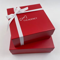 The Agency - Medium Square - Red