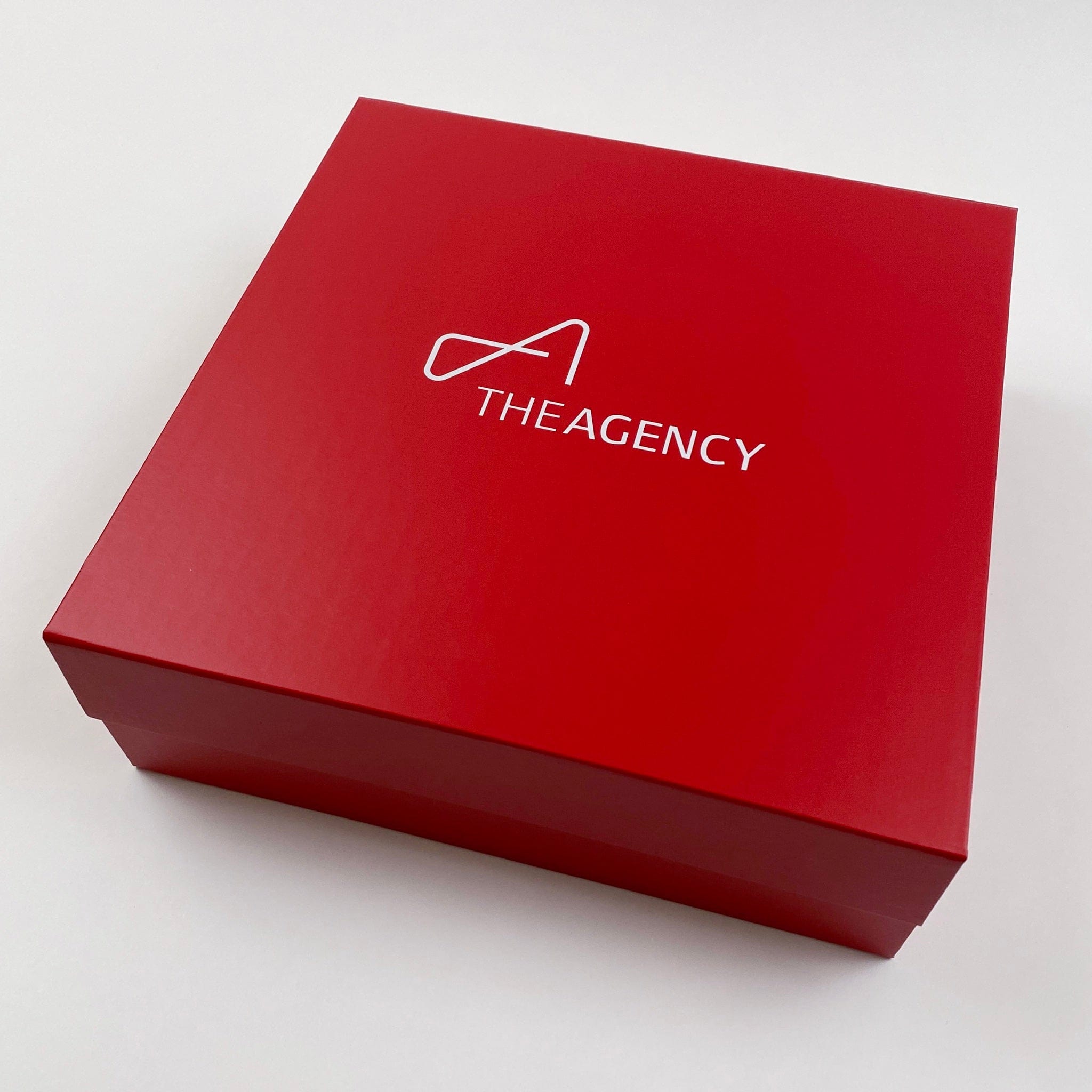 The Agency - Medium Square - Red