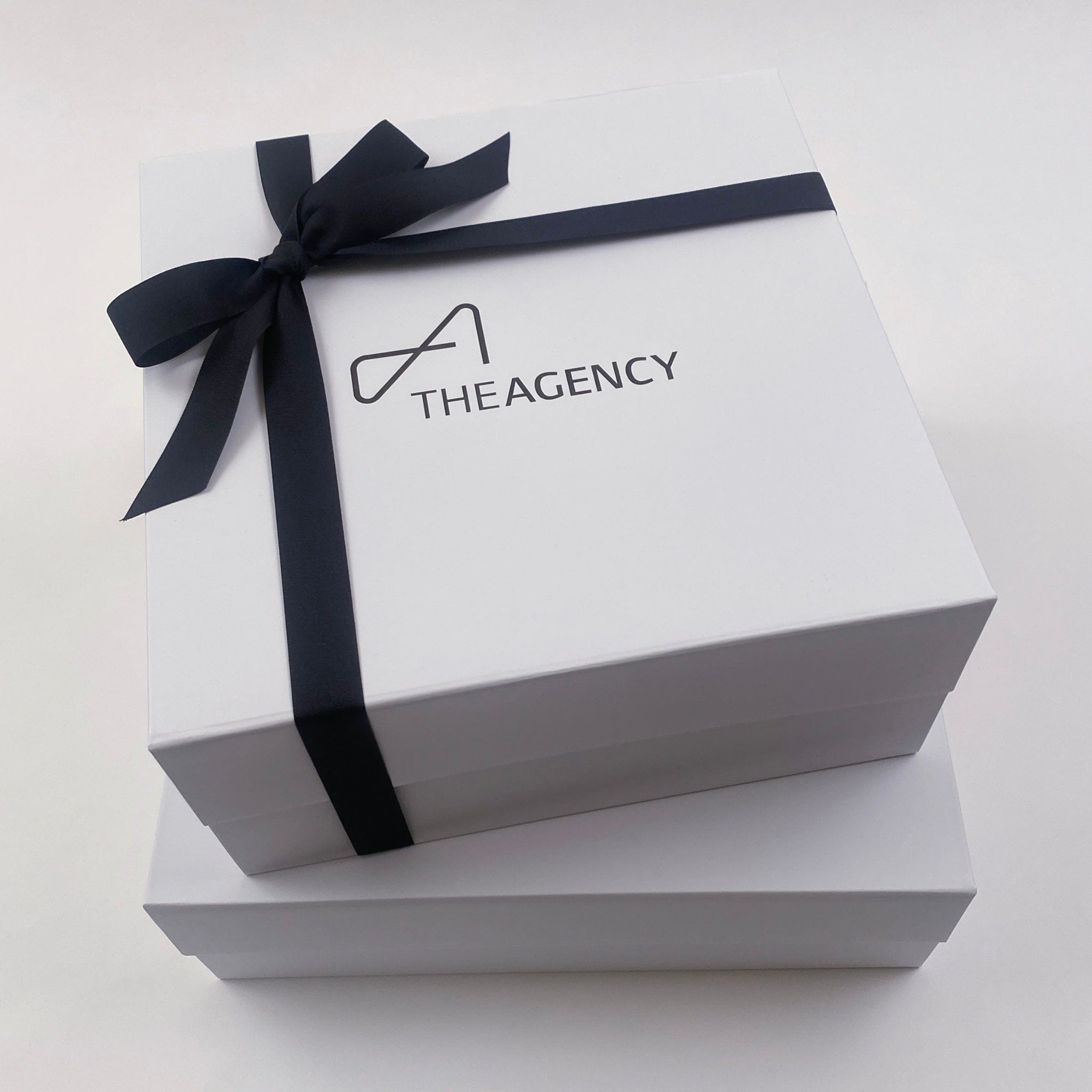 The Agency - Medium Square - White