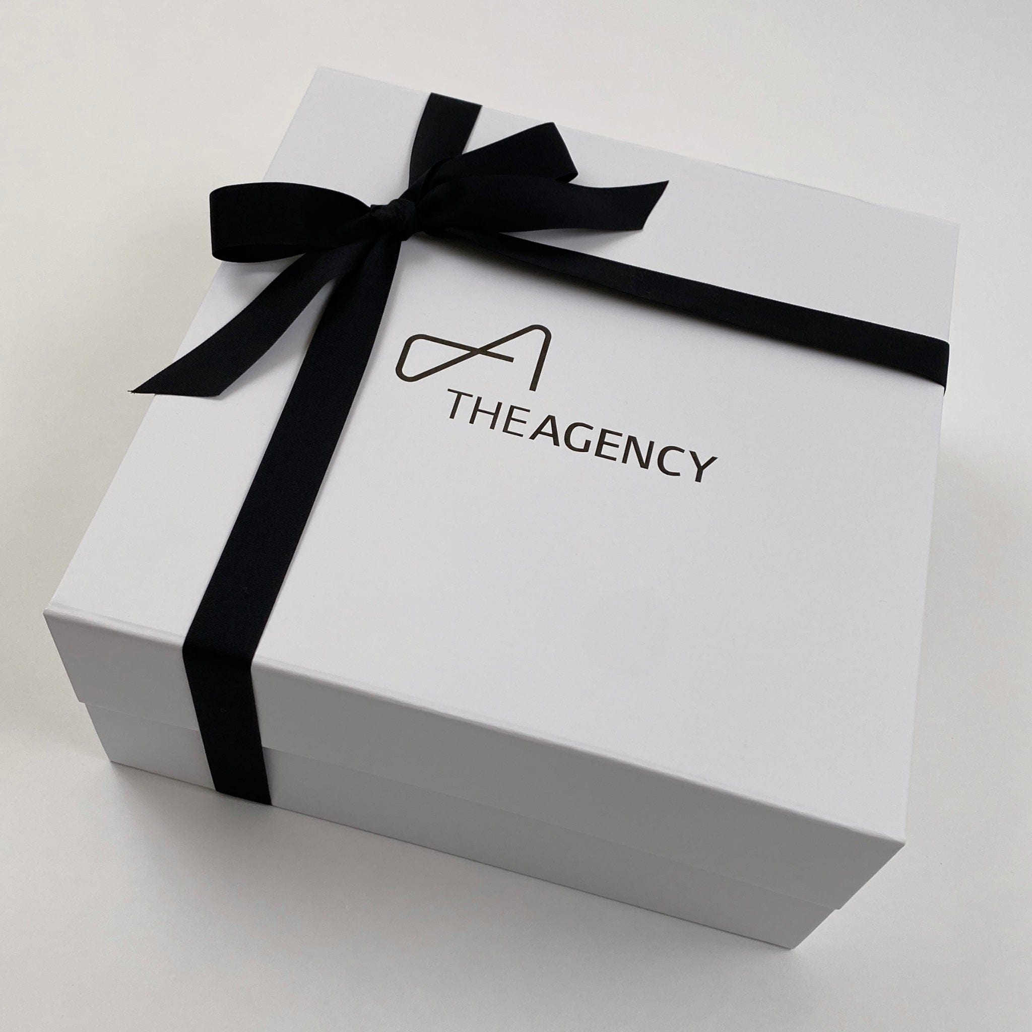 The Agency - Medium Square - White