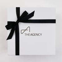 The Agency - Medium Square - White