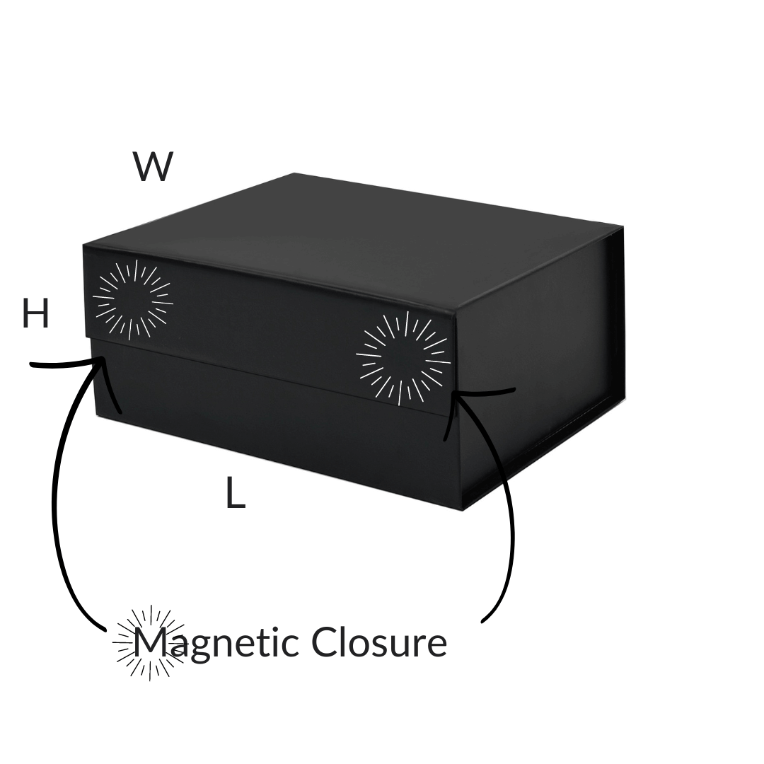 Sample - Black A5 Deep Magnetic Gift Box