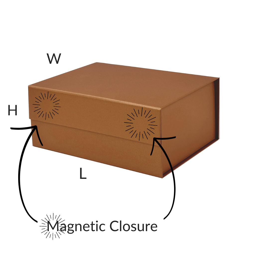 Copper A5 Deep Magnetic Gift Boxes