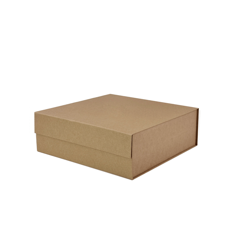 Natural Kraft A6 Square Magnetic Gift Boxes