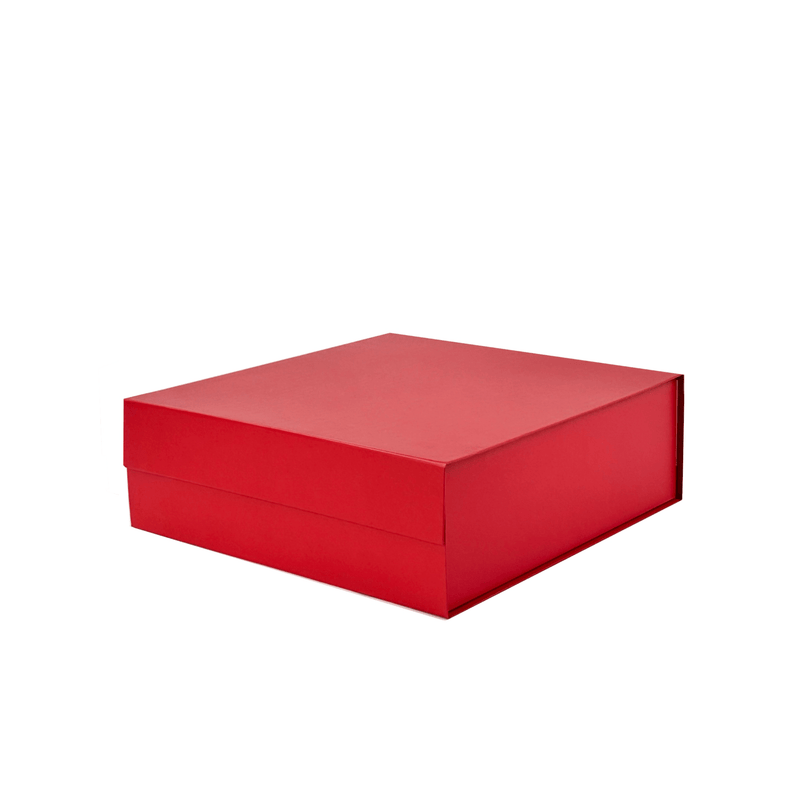 Red A6 Square Magnetic Gift Boxes