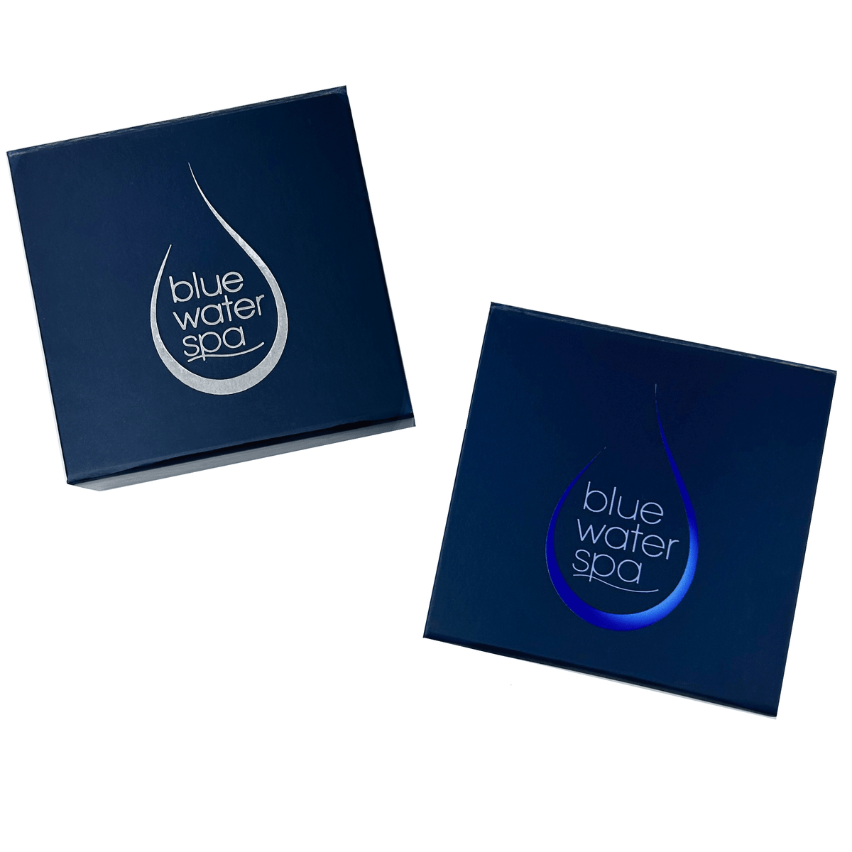 Sample - Navy Blue Small Square Magnetic Gift Boxes