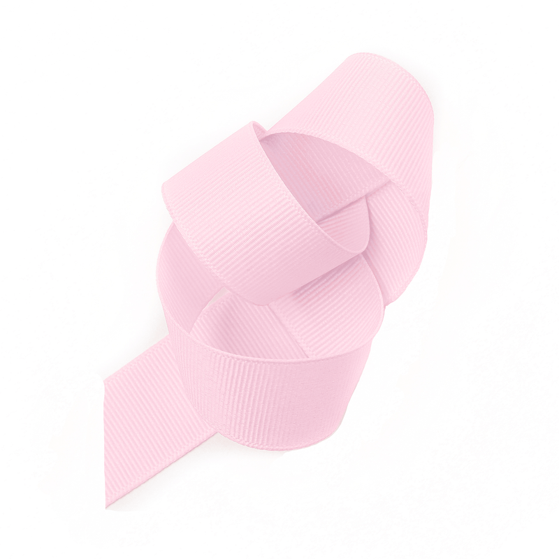 Powder Pink Grosgrain Ribbon