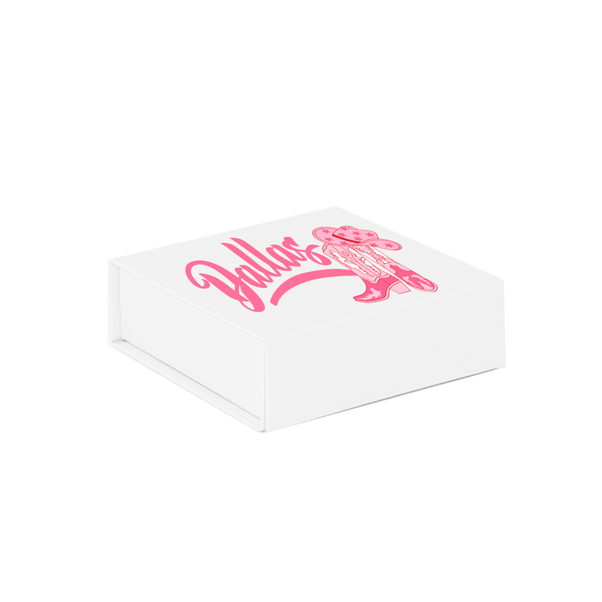 White Small Square Magnetic Gift Boxes