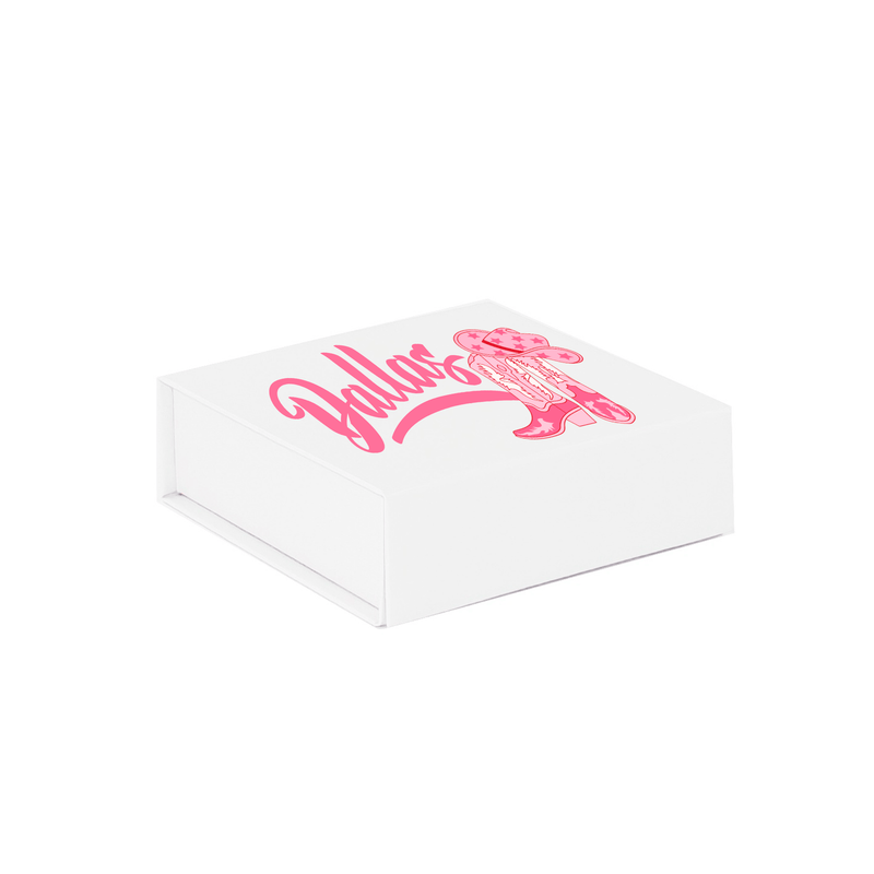 White Small Square Magnetic Gift Boxes