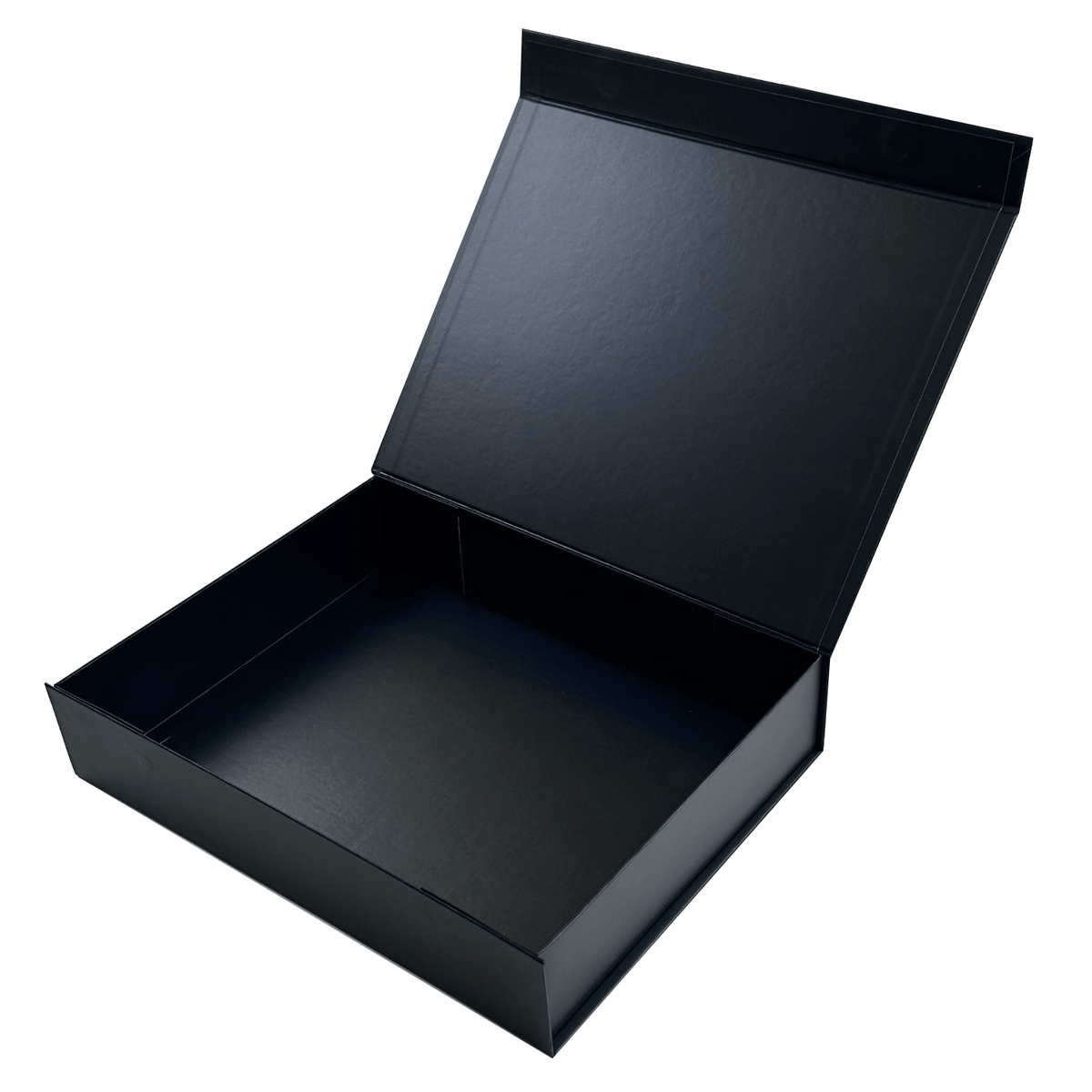 Sample - Black A4 Shallow Magnetic Gift Box With Changeable Ribbon