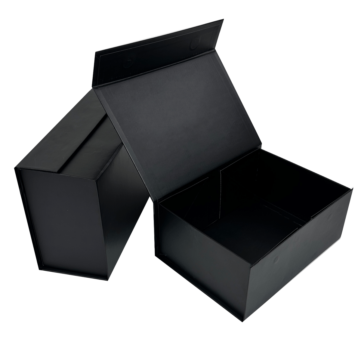 Custom Printed Luxury Black Magnetic Gift Boxes Wholesale Gift Boxes With Magnetic Lids