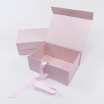 Sample  - Powder Pink A5 Deep Magnetic Gift Box With Changeable Ribbon