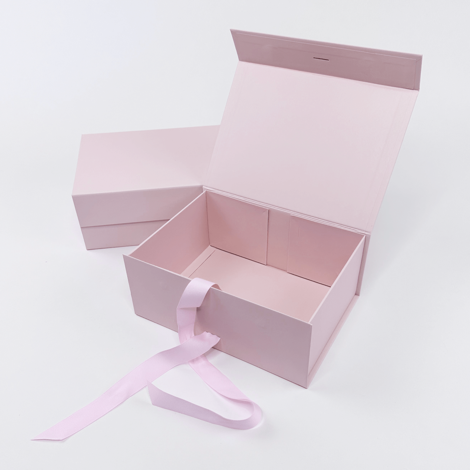 Powder Pink A4 Deep Gift Boxes - Changeable Ribbon – Gift Powder Pink A4 Deep Gift Boxes - Changeable Ribbon – Gift