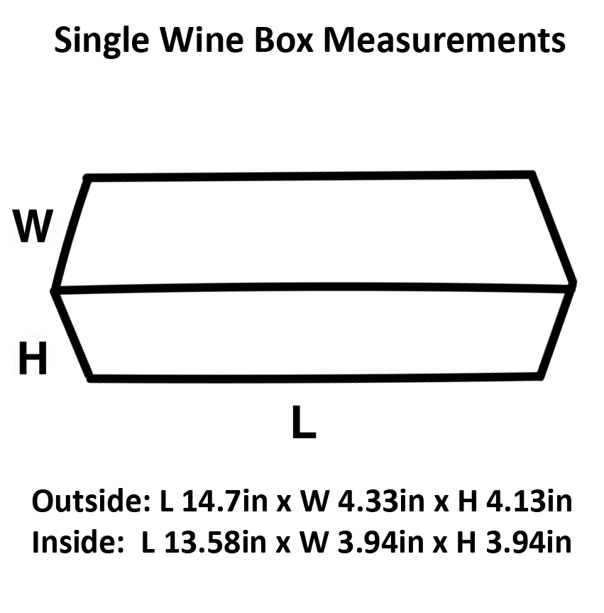 White Magnetic Closure Wine Bottle Gift Boxes