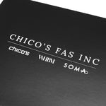 Sample  - Black A5 Deep Magnetic Gift Box With Changeable Ribbon