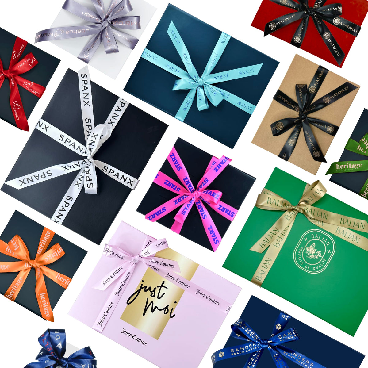 Custom Printed Double Face Satin Ribbon