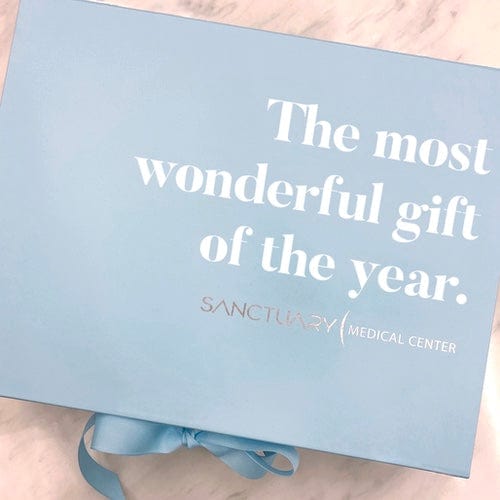Sample  - Powder Blue A5 Deep Magnetic Gift Box With Changeable Ribbon