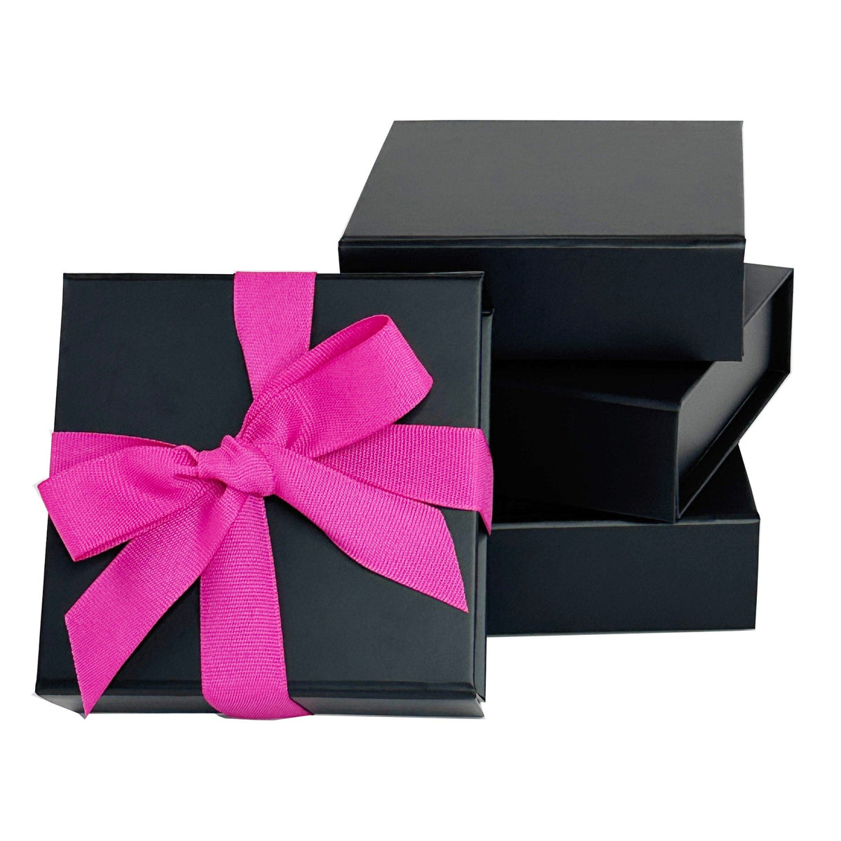 Black Small Square Magnetic Gift Boxes
