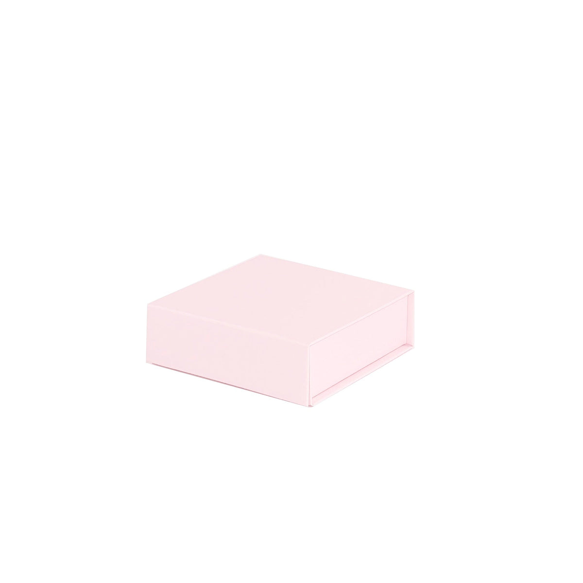 Sample - Powder Pink Small Square Magnetic Gift Boxes