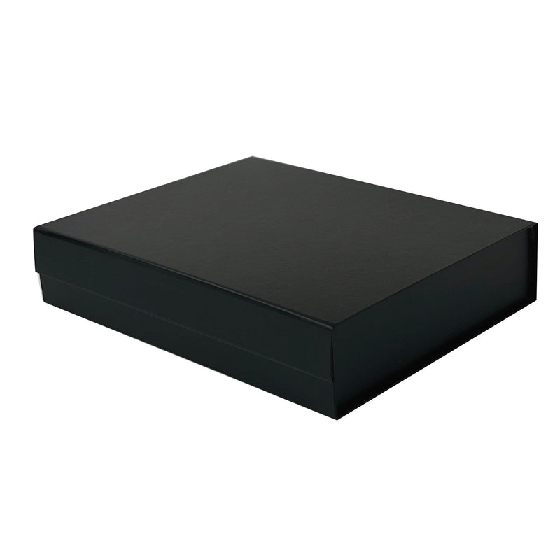 Black A4 Shallow Magnetic Gift Boxes