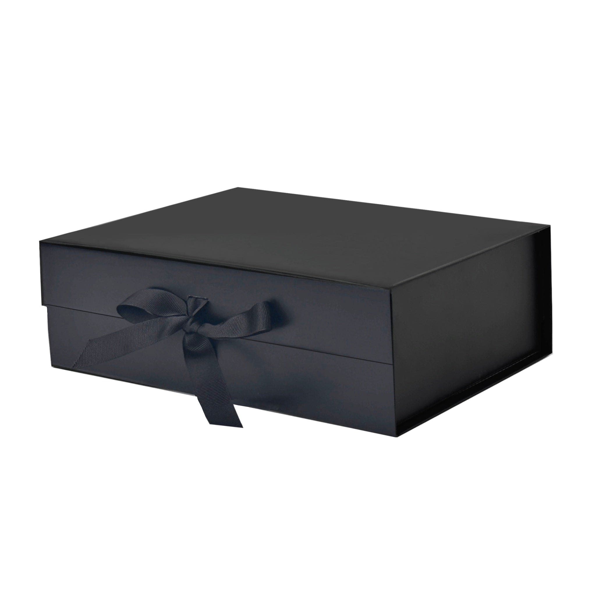 Sample - Black Medium Rectangle Gift Box - Changeable Ribbon