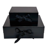 Sample  - Black A5 Deep Magnetic Gift Box With Changeable Ribbon