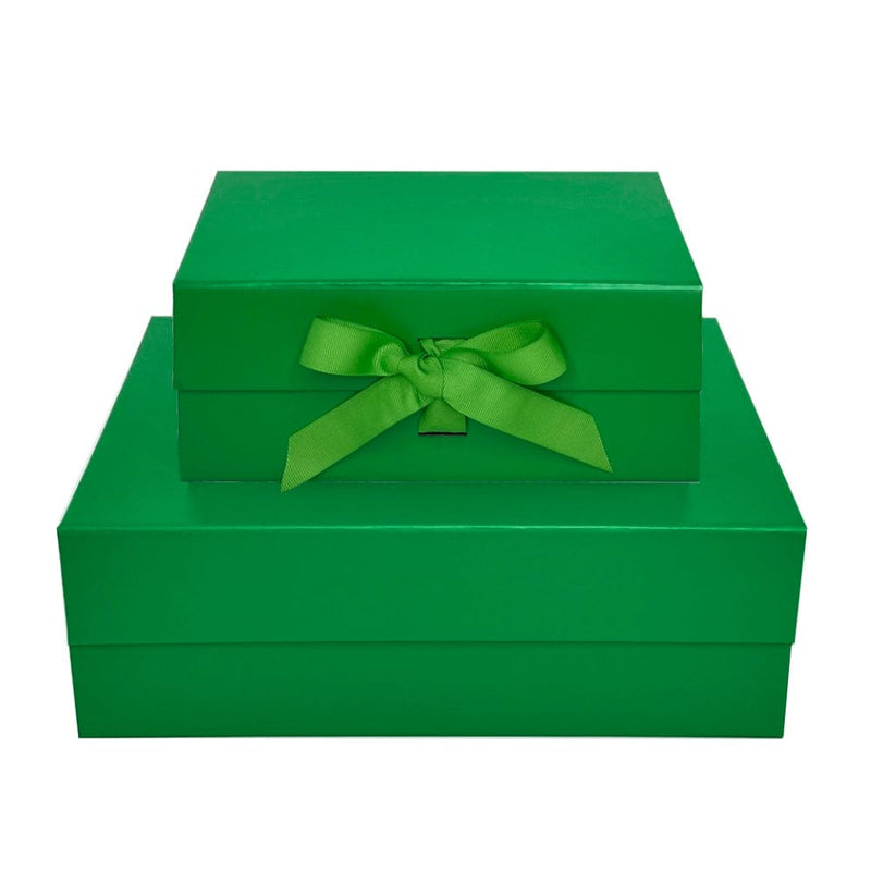 Sample  - Green A5 Deep Magnetic Gift Box With Changeable Ribbon