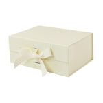 Ivory A5 Deep Magnetic Gift Boxes With Changeable Ribbon