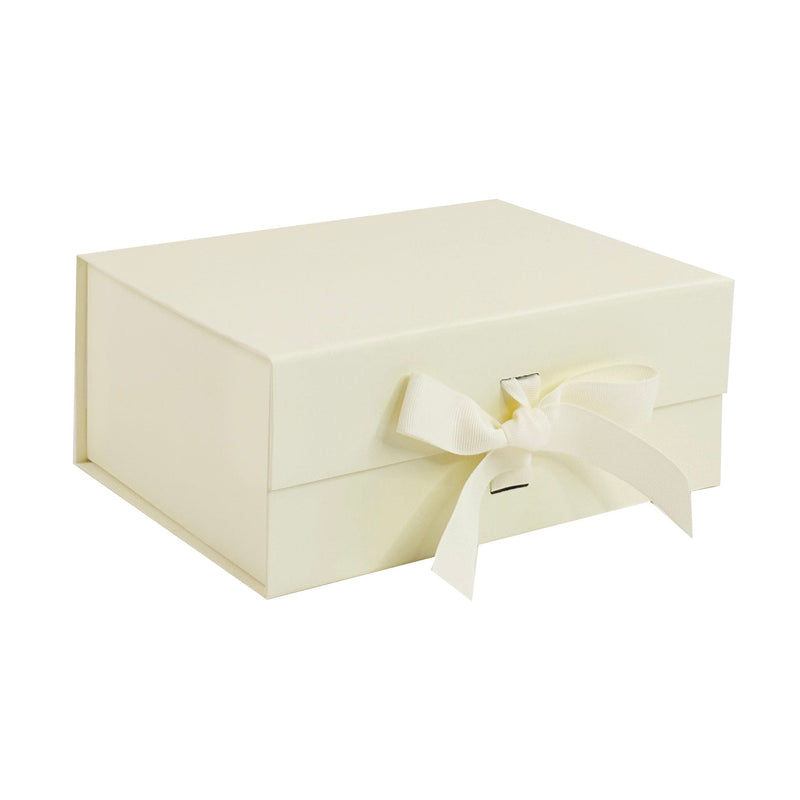 Sample  - Ivory A5 Deep Magnetic Gift Box With Changeable Ribbon