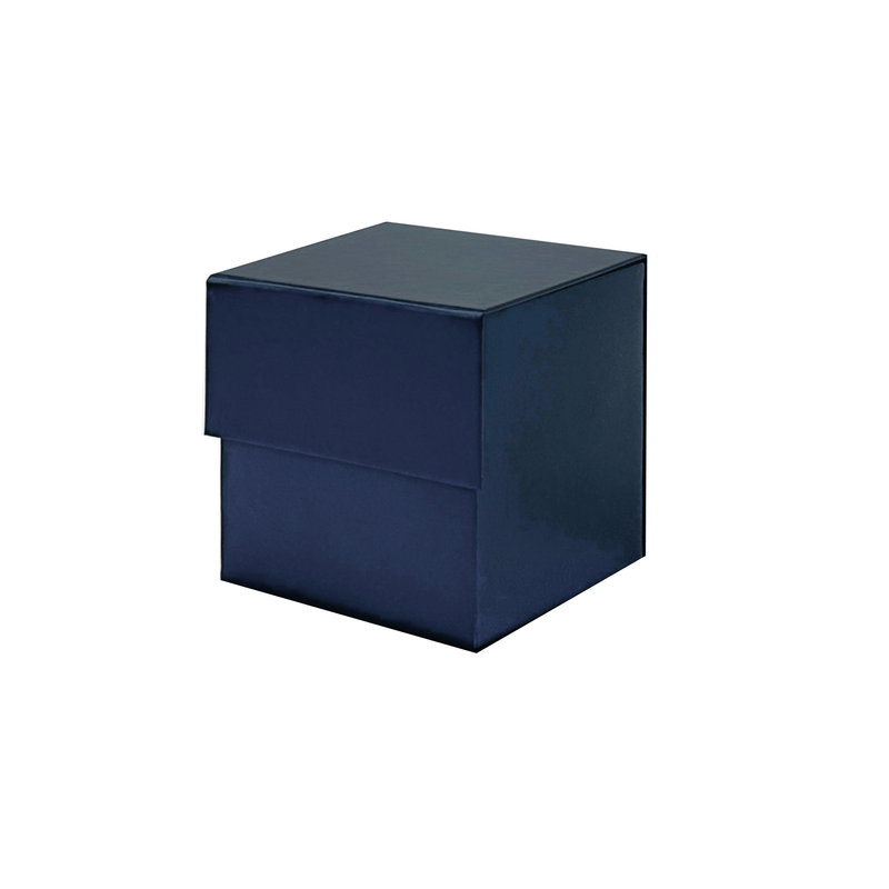 Navy Blue Small Cube Magnetic Gift Boxes