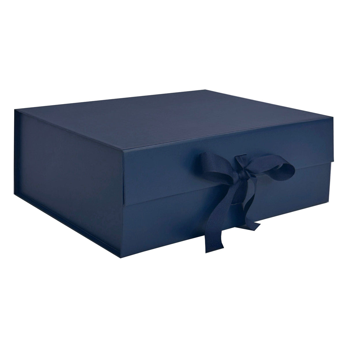Sample  - Navy Blue A4 Deep Magnetic Gift Box With Changeable Ribbon