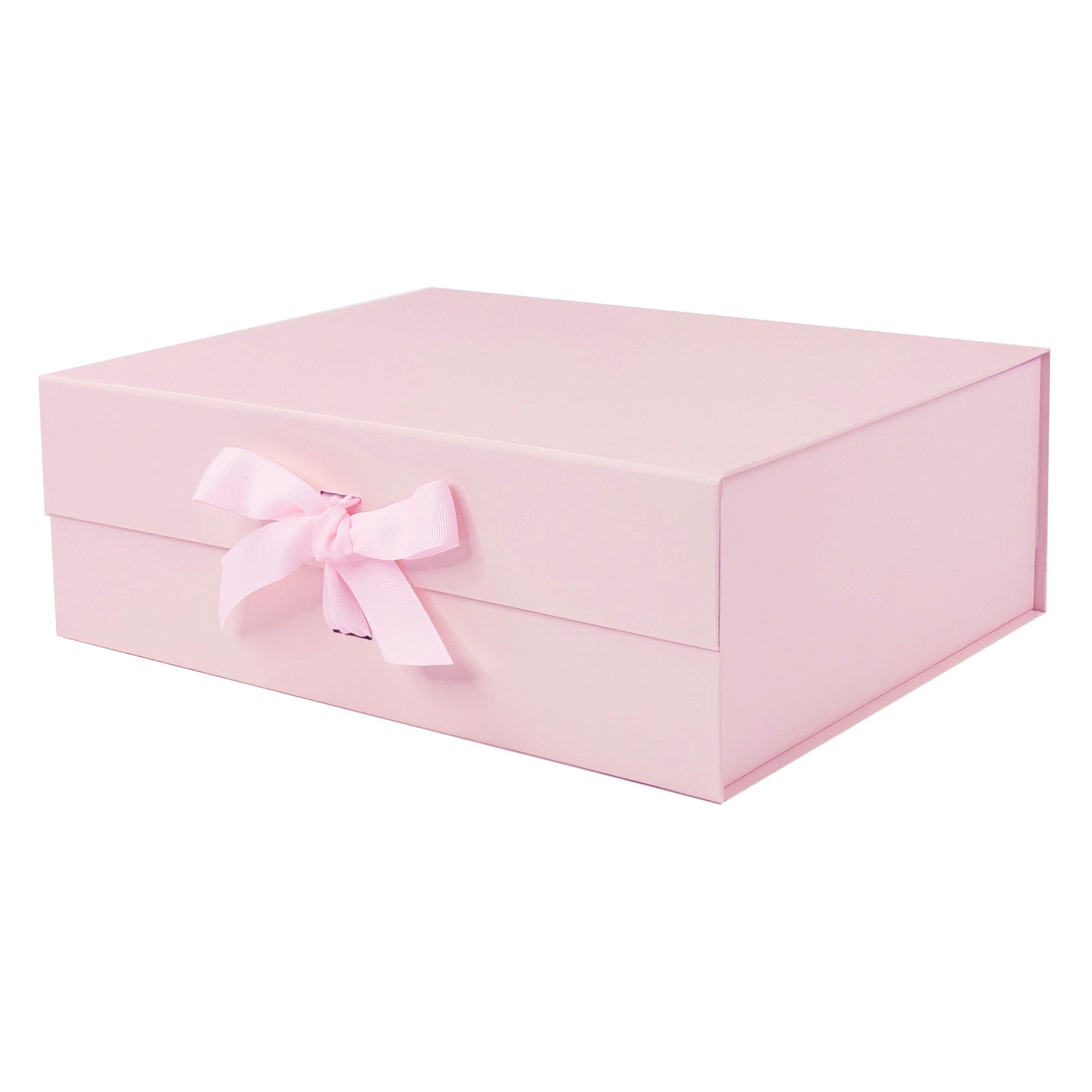 Sample - Powder Pink A4 Deep Gift Box - Changeable Ribbon – Gift Box Market