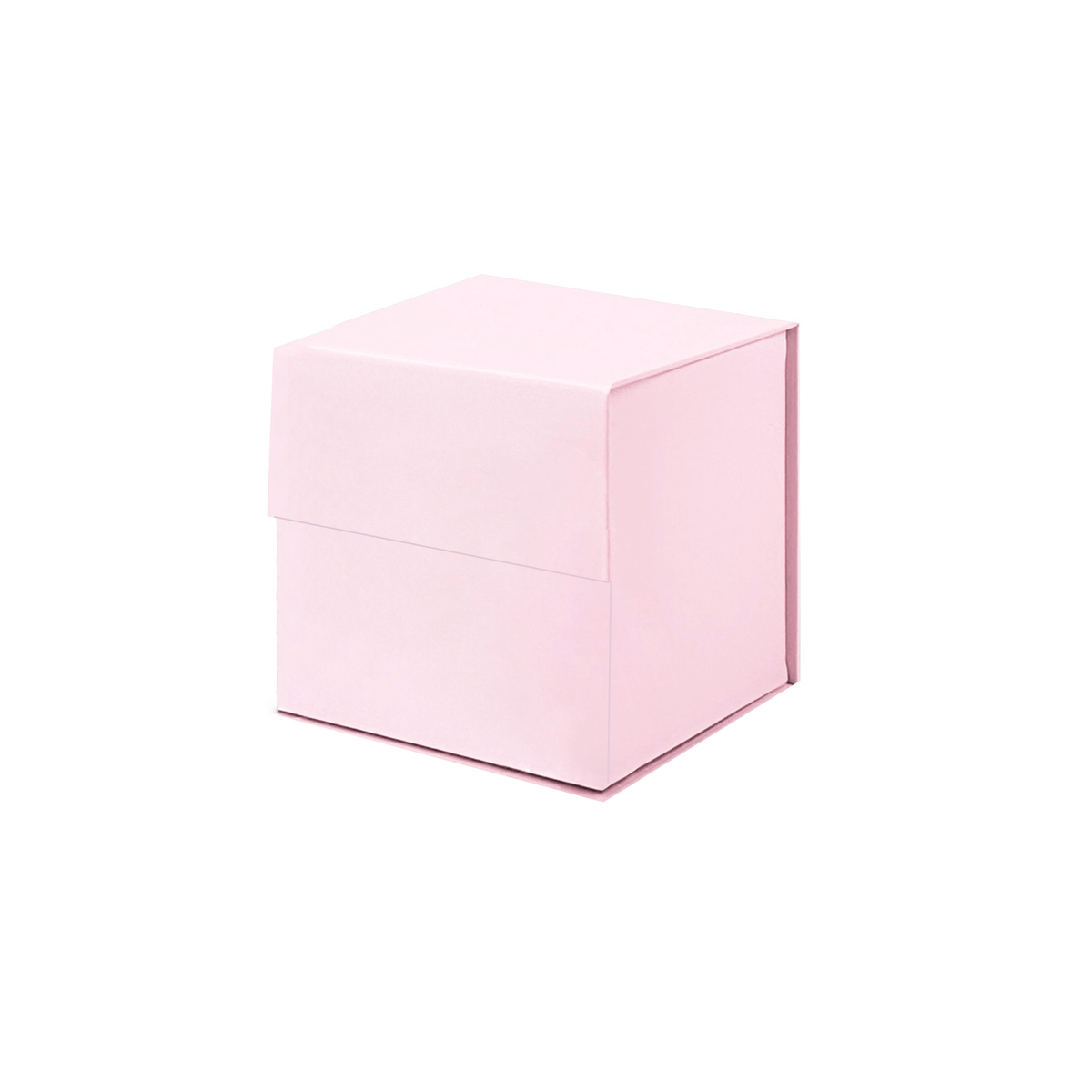 Powder Pink Small Cube Magnetic Gift Boxes