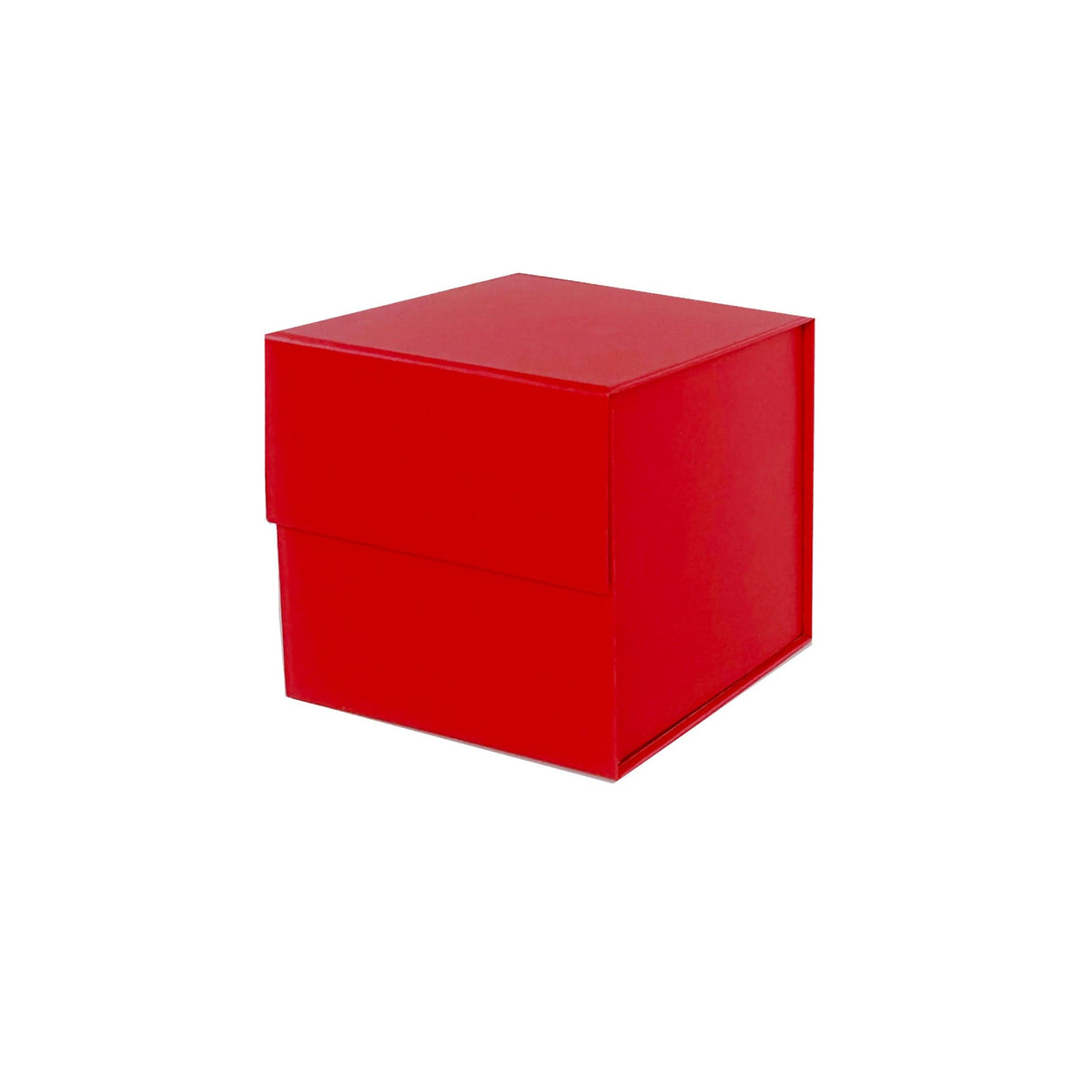 Red Small Cube Magnetic Gift Boxes