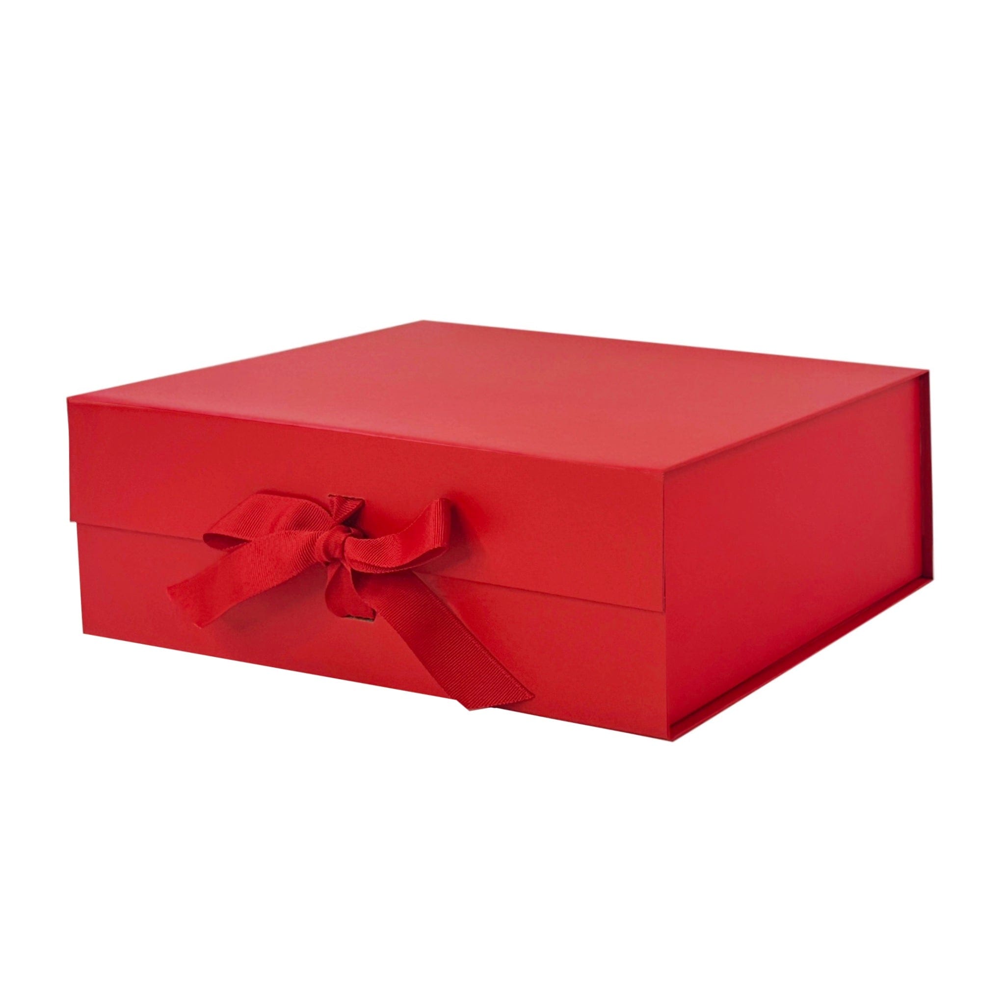 Sample - Red Medium Rectangle Gift Box - Changeable Ribbon – Gift Box ...