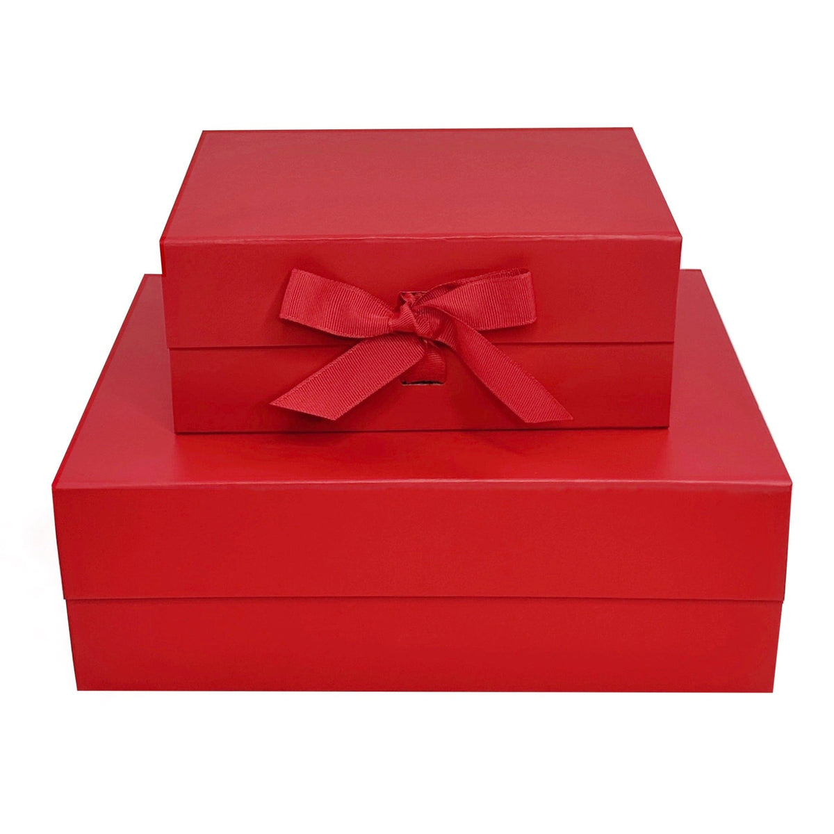 Red A6 Square Magnetic Gift Boxes